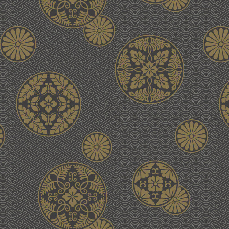 NEW PATTERN! Bradbury and Bradbury Dollhouse Wallpaper - Kazume