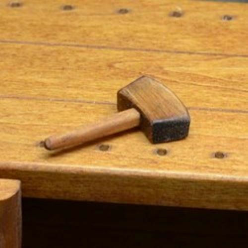 Dollhouse Miniature Mallet by Sir Thomas Thumb