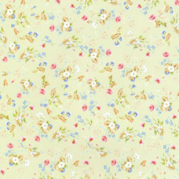 Wallpaper Rococo Silk Green by Jackson Miniatures