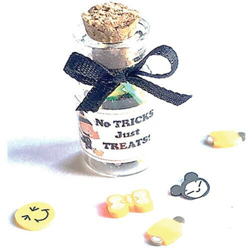 Dollhouse Miniature Halloween Candy Jar