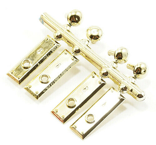 Chrysnbon Door hardware Set of 4 -  Dollhouse Miniature