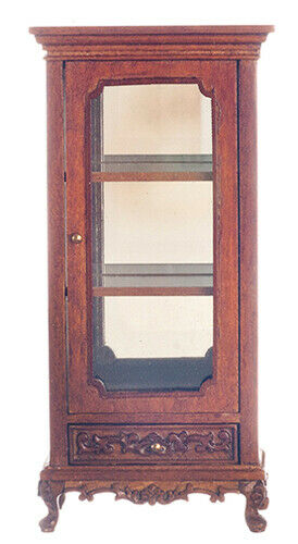Dollhouse Miniature New Hope Side Cabinet Walnut, Platinum Collection