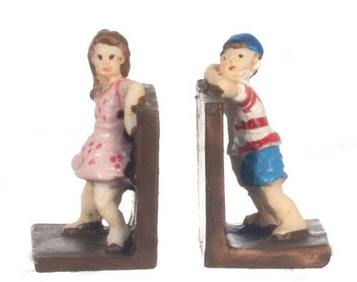 Dollhouse Miniature Color Hide and Seek Bookends