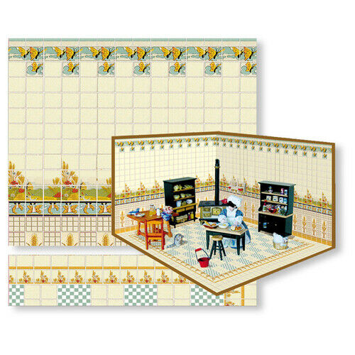 Wallpaper/Flooring Complete Room Decoration Kit #6