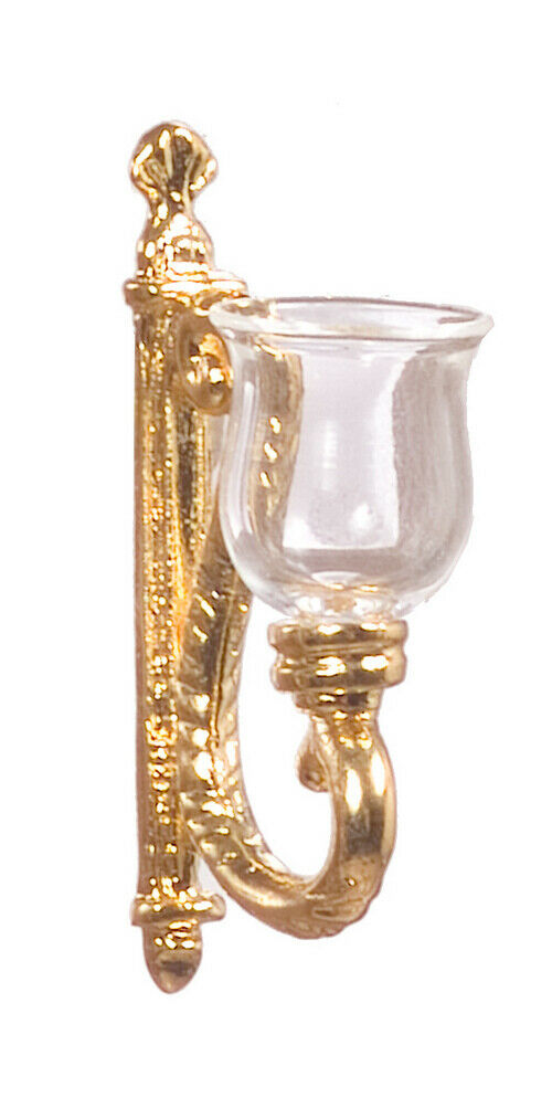 Dollhouse Miniature Wall Sconce, One Pair by Falcon Miniatures
