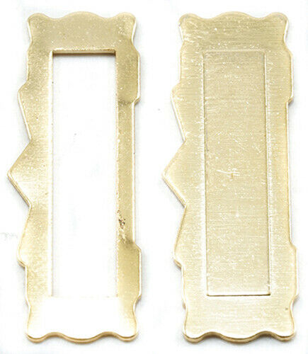 Dollhouse Miniature Brass Mail Slot 1 Pack