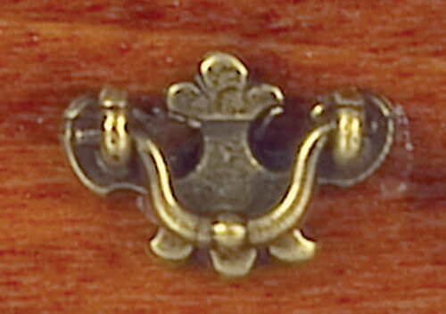 Dollhouse Miniature Fleur de Lis Drop Handle