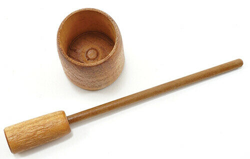 Dollhouse Miniature Mortar and Pestle by Sir Thomas Thumb
