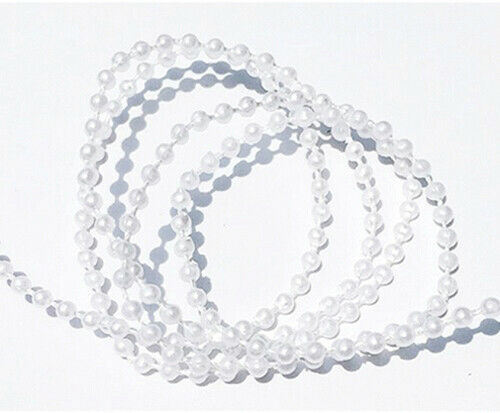 Dollhouse Miniature Pearl Garland, 1 yard