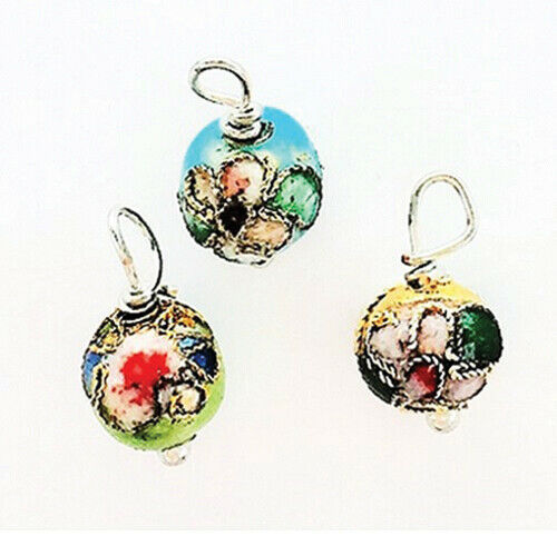 Dollhouse Miniature Enamel Ornaments
