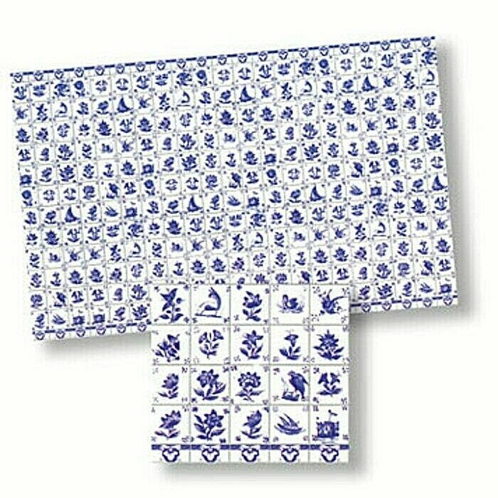 Delft Tiles  #34433 by World Model