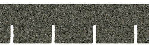 Dollhouse Miniature Gray Square Asphalt Shingles, 157 Square Inches