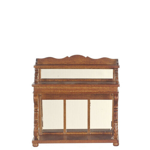 Dollhouse Miniature Hitchcock Desk in Walnut Platinum Collection