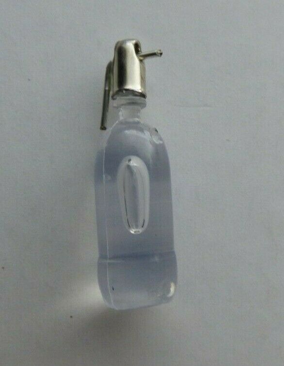 Dollhouse Miniature Seltzer Bottle Handcrafted