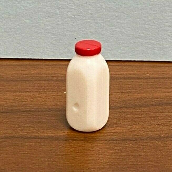 Dollhouse Miniature Quart of Milk  - Handcrafted