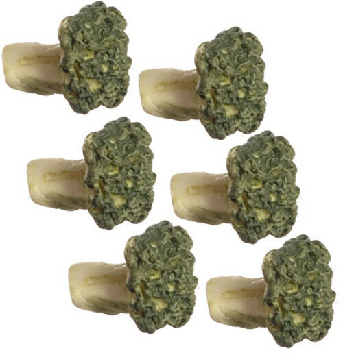Dollhouse Miniature Broccoli 6 Pieces