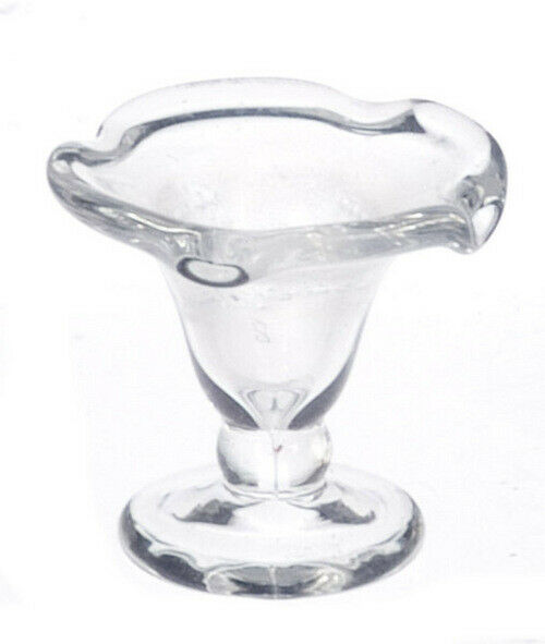 Dollhouse Miniature Large Shrimp Cocktail Glass