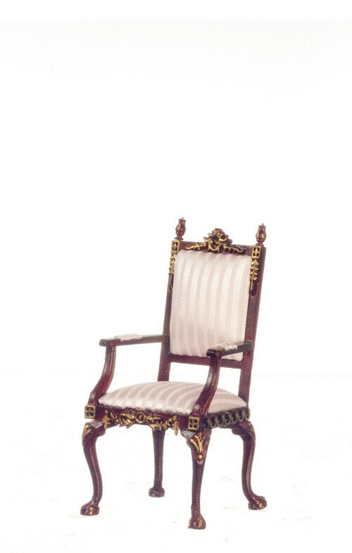 Dollhouse Miniature Grant Armchair Platinum Collection