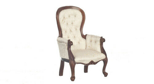 Dollhouse Miniature SHOW-FRAME ARMCHAIR/1840 Platinum Collection