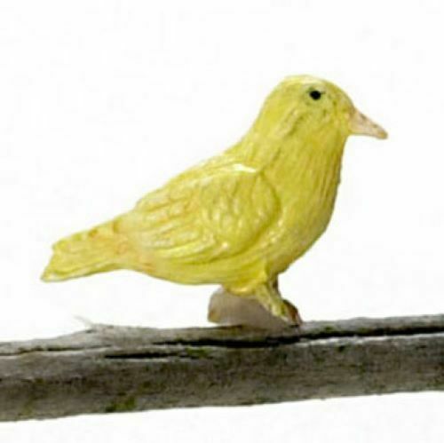 Dollhouse Miniature Norwich Fancy Canary #1301