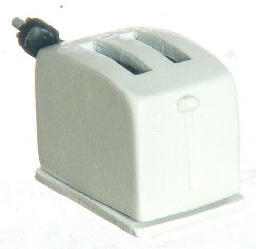 Dollhouse Miniature White Toaster