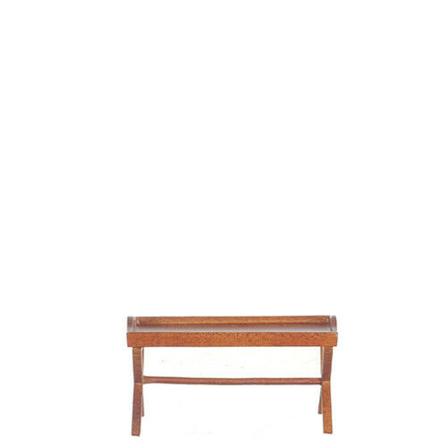 Dollhouse Miniature - Hitchcock Coffee Table in Walnut from the Platinum Collection