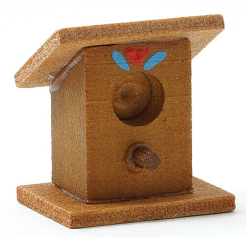 Dollhouse Miniature Wooden Birdhouse