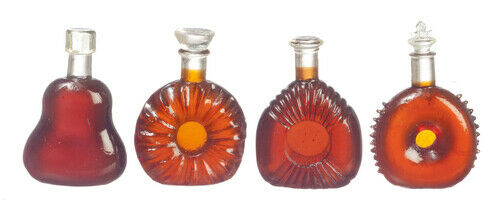 Dollhouse Miniature Liquor Set
