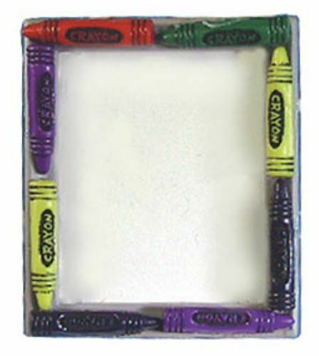 Dollhouse Miniature Crayon Picture Frame