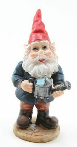 Dollhouse Miniature Gnome with Watering Can