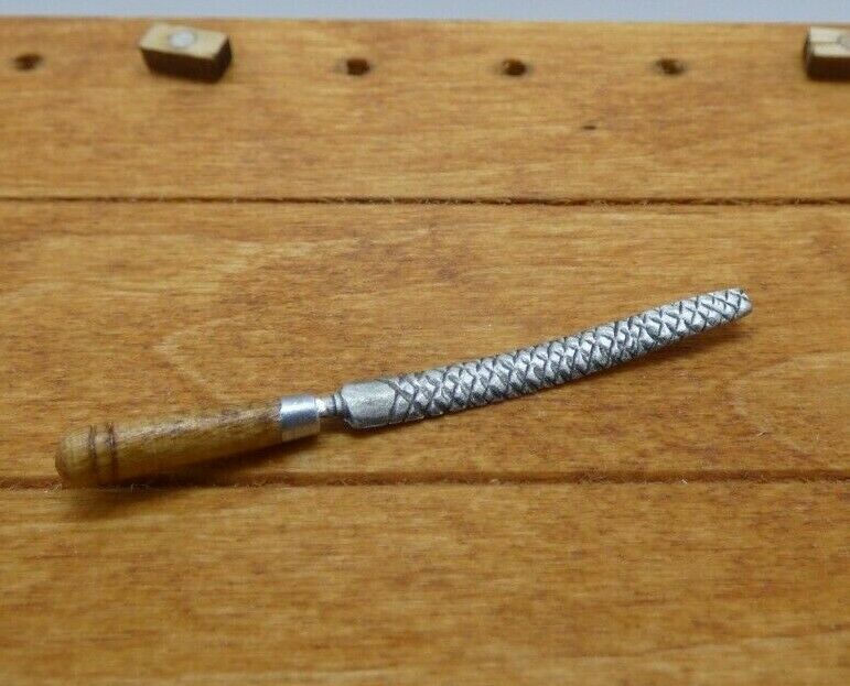 Dollhouse Miniature Wood Rasp by Sir Thomas Thumb