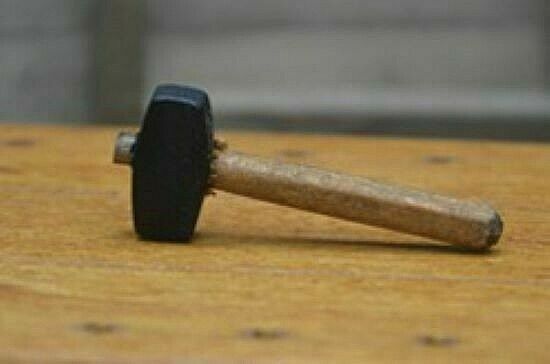 Dollhouse Miniature Blacksmith Hammer by Sir Thomas Thumb