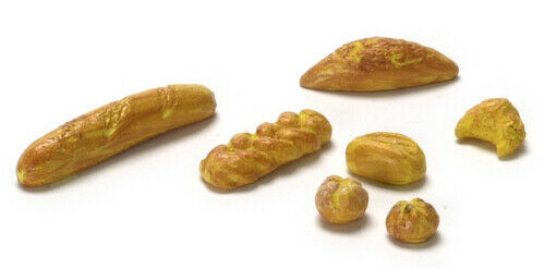 Dollhouse Miniature Assorted Buns by Falcon Miniatures