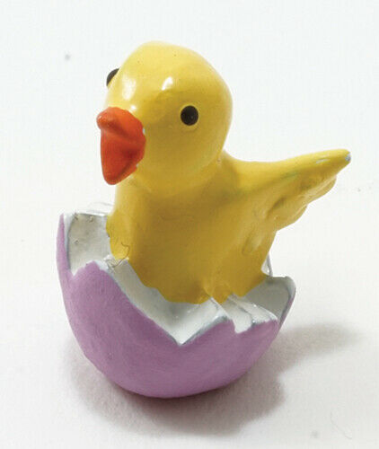 Dollhouse Miniature Chick in Egg