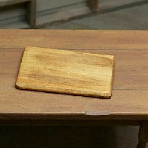 Dollhouse Miniature Wooden Bread Board by Sir Thomas Thumb