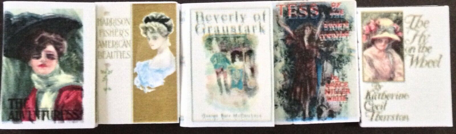 Victorian Color Set #4 Miniature Books Set of 5