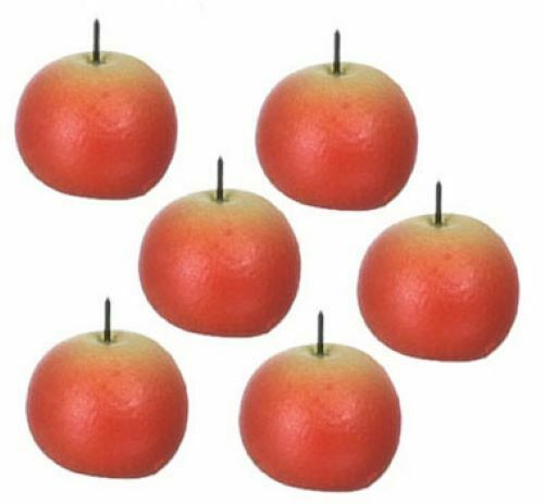 Dollhouse Miniature Set of 6 Peaches