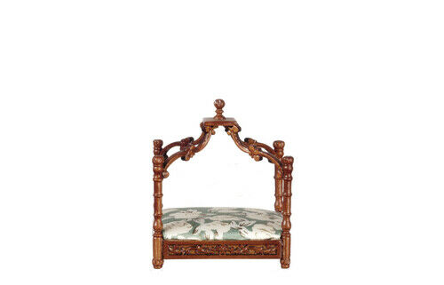 Dollhouse Miniature - Elegant Pet Bed - Platinum Collection