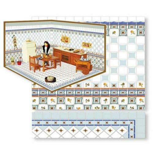 Wallpaper/Flooring Complete Room Decoration Kit #7