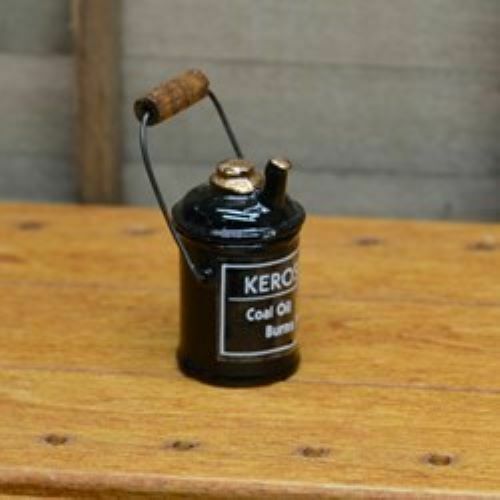 Dollhouse Miniature Black Kerosene Can by Sir Thomas Thumb