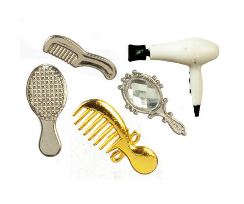 Dollhouse Miniature Vanity Set of 5