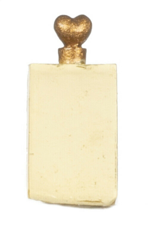Dollhouse Miniature Yellow Perfume Bottle #2