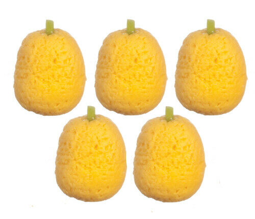 Dollhouse Miniature Set of 5 Naval Oranges
