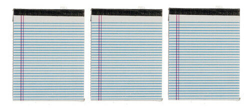 Dollhouse Miniature White Tablets Set of 3