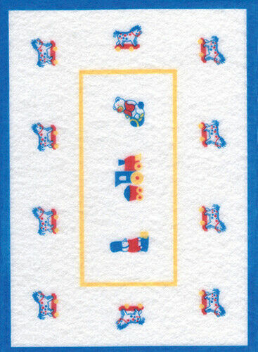 Dollhouse Miniature Toys on Parade Rug