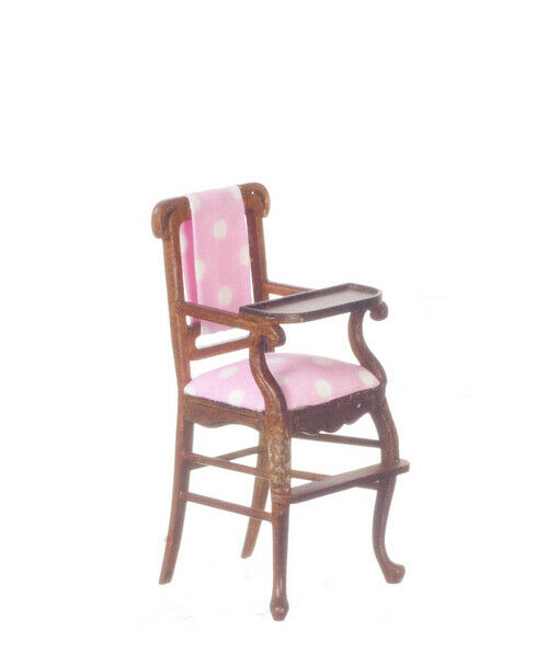 Dollhouse Miniature Windsor High Chair from the Platinum Collection