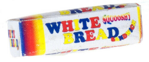 Dollhouse Miniature White Bread Squooshy Set of 2