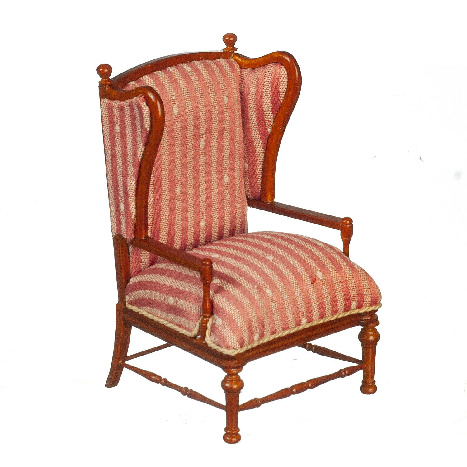 Dollhouse Miniature JBM Colonial Wing Chair