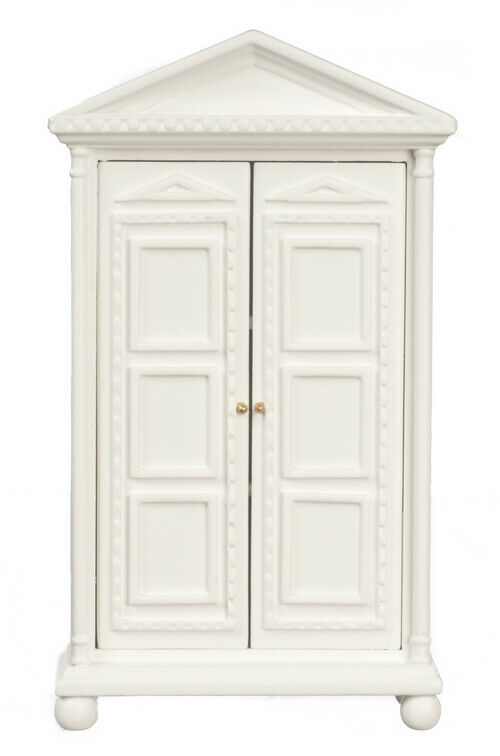 Dollhouse Miniature White Cupboard