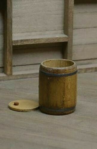 Dollhouse Miniature Cracker Barrel by Sir Thomas Thumb